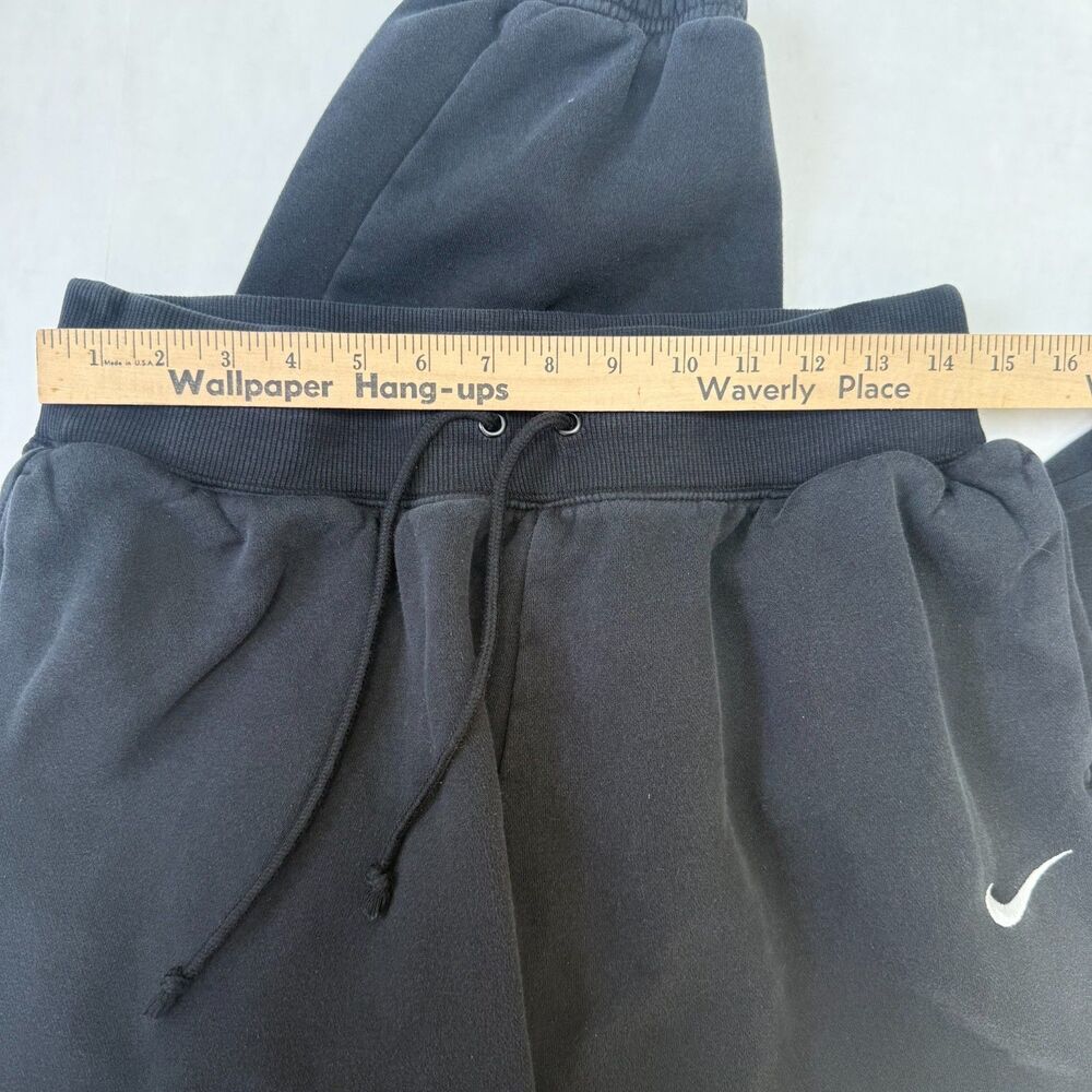 Nike Sportswear Phoenix Fleece High-Waisted Joggers Womens Size M Black DQ5887-0 - Picture 8 of 10